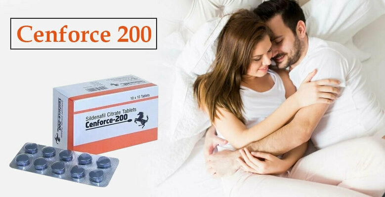 Cenforce 200mg - Erectie-goedkoop.com - Man en vrouw liggen samen knuffelend in bed